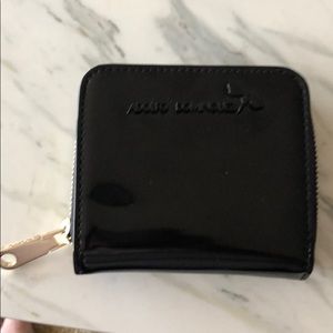 Small black wallet.